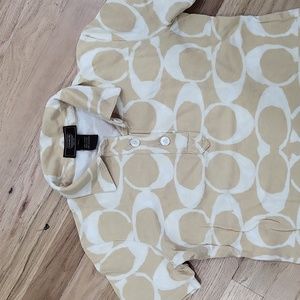 Beautiful signature COACH woman's polo